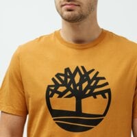 T-shirt, koszulka męska TIMBERLAND T-SHIRT SS KENNEBEC TREE LOGO TEE tb0a2c2rp471 kolor żółty