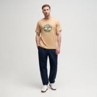 T-shirt, koszulka męska TIMBERLAND T-SHIRT TREE LOGO LAKE HOUSE GRAPHIC TEE tb0a5mvreh31 kolor niebieski