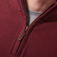 Bluza męska TIMBERLAND BLUZA LS CANOE RIVER 1/2 ZIP 5557j211 kolor bordowy