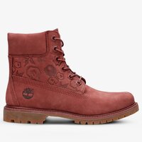 Damskie buty zimowe TIMBERLAND PREMIUM 6 INCH BOOT - W  a1k3o kolor bordowy
