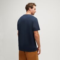 T-shirt, koszulka męska TIMBERLAND T-SHIRT SS BRAND CARRIER TEE REGULAR tb0a6gf54331 kolor granatowy