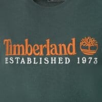 T-shirt, koszulka męska TIMBERLAND T-SHIRT ESTABLISHED 1973 TEE tb0a6se13171 kolor zielony