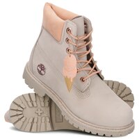 Damskie buty zimowe TIMBERLAND PREMIUM 6 INCH BOOT ICE CREAM  tb0a1w16k511 kolor beżowy