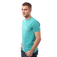 T-shirt, koszulka męska TIMBERLAND T-SHIRT SS SLUB MULTI SHAPE TEE 5364j306 kolor zielony