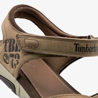 Sandały dziecięce TIMBERLAND EK OAK BLUFFS LEATHER 2 STRAP 2190a kolor brązowy