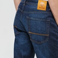 Spodnie męskie TIMBERLAND SPODNIE SQUAM LAKE STRETCH CORE INDIGO DENIM tb0a1xttw23132 kolor granatowy