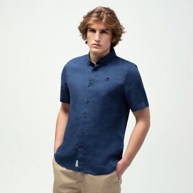 TIMBERLAND KOSZULA SS MILL RIVER LINEN SHIRT