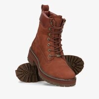 Damskie buty zimowe TIMBERLAND COURMAYEUR VALLEY YBOOT tb0a2hnkch71 kolor brązowy