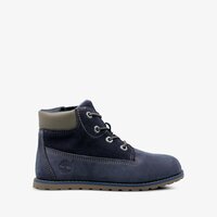 Dziecięce buty zimowe TIMBERLAND POKEY PINE 6IN BOOT  1951b kolor granatowy