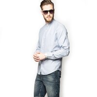 Koszula męska TIMBERLAND KOSZULA LS LANE RVR GRANDAD SOLID a1432b06 kolor niebieski