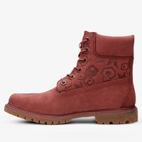 Damskie buty zimowe TIMBERLAND PREMIUM 6 INCH BOOT - W  a1k3o kolor bordowy