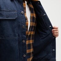 Kurtka przejściowa męska (wiosenna i jesienna) TIMBERLAND KURTKA TRUCKER INSULATED DENIM JACKET tb0a6uyah871 kolor granatowy