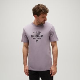 TIMBERLAND T-SHIRT REFIBRA FRONT GRAPHIC SHORT SLEEVE TEE