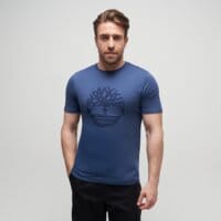 T-shirt, koszulka męska TIMBERLAND T-SHIRT TREE LOGO SHORT SLEEVE TEE tb0a2c6seyo1 kolor granatowy