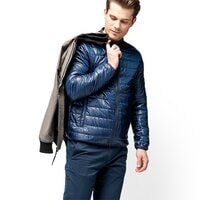 Kurtka przejściowa męska (wiosenna i jesienna) TIMBERLAND KURTKA DV SCAR RIDGE 3IN1 MA-1 a1mz6037 kolor beżowy