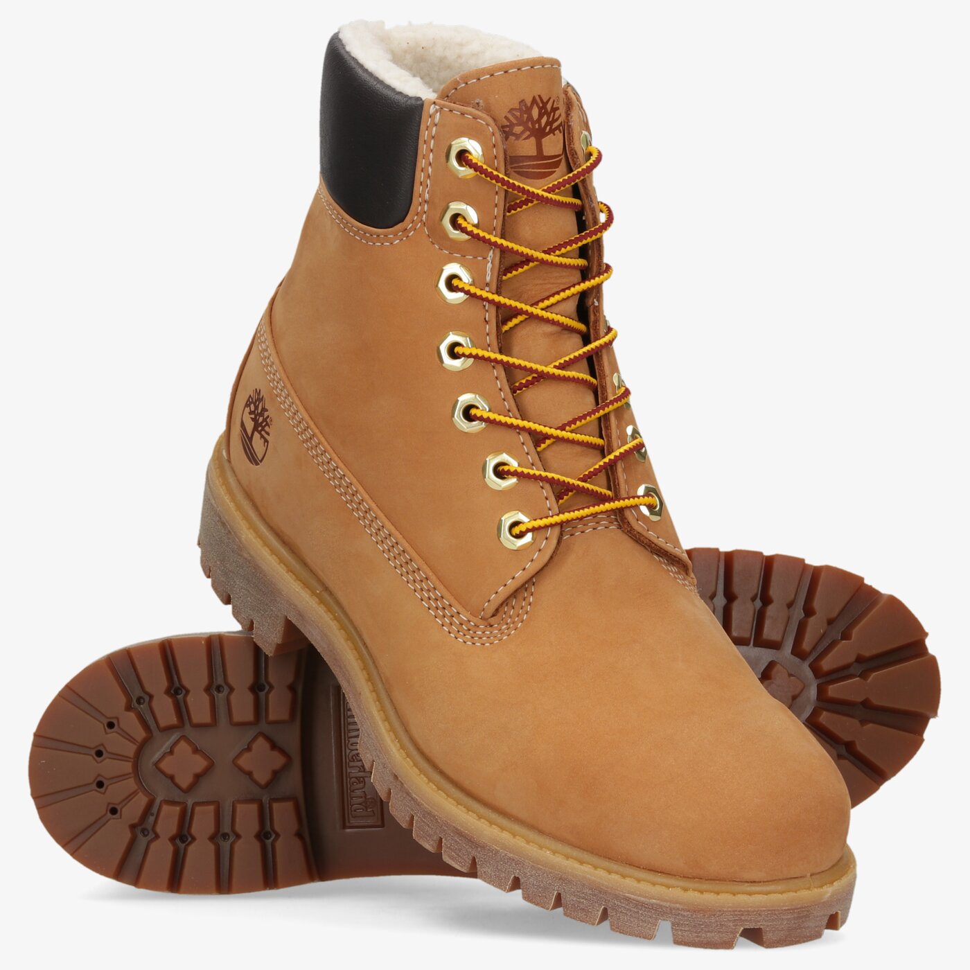 timberland 6 in premium fur warm lined boot