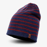 czapka zimowa męska TIMBERLAND CZAPKA ZIMOWA STRIPED REVERSIBLE BEANIE tb0a1esx4511 kolor granatowy