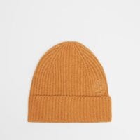 Czapka zimowa damska TIMBERLAND CZAPKA WOOL BEANIE tb0a66cj2311 kolor żółty
