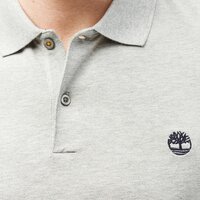 Koszulka polo męska TIMBERLAND POLO SS MERRYMEE RIVER STRETCH POLO SLIM tb0a2dje0521 kolor szary