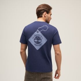 TIMBERLAND T-SHIRT "BADOINK" SS BACK GRAPHIC TEE