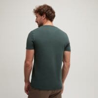 T-shirt, koszulka męska TIMBERLAND T-SHIRT DUNSTAN RIVER SHORT SLEEVE TEE tb0a2bpr3171 kolor zielony