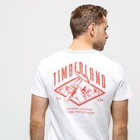 T-shirt, koszulka męska TIMBERLAND T-SHIRT SS WORKWEAR TEE tb0a1zcs1001 kolor biały