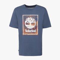 T-shirt, koszulka męska TIMBERLAND T-SHIRT FRONT SEASONAL GRAPHIC TEE tb0a5mqpeyo1 kolor granatowy