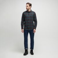 Koszula męska TIMBERLAND KOSZULA MIDWEIGHT FLANNEL CHECK SHIRT tb0a44xqg821 kolor zielony