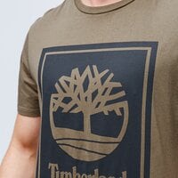 T-shirt, koszulka męska TIMBERLAND T-SHIRT YC SS STACK LOGO TEE STACK LOGO TEE tb0a2aj1z281 kolor khaki