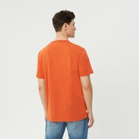 T-shirt, koszulka męska TIMBERLAND T-SHIRT SS FRONT MTR LOGO TEE tb0a2nd1cl71 kolor pomarańczowy