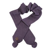 Damskie TIMBERLAND SZALIK WOMEN'S SOLID CABLE KNIT SCARF j1522511 kolor fioletowy