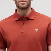Koszulka polo męska TIMBERLAND POLO MILLERS RIVER PIQUE POLO tb0a6vdpeod1 kolor bordowy