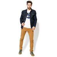 Kurtka przejściowa męska (wiosenna i jesienna) TIMBERLAND KURTKA MOUNT MOOSILAKE DENIM JACKET a1l2kd04 kolor granatowy