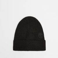Czapka zimowa damska TIMBERLAND CZAPKA WOOL BEANIE tb0a66cj0011 kolor czarny