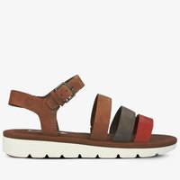 Buty casual damskie TIMBERLAND LOTTIE LOU 3-BAND SANDAL tb0a1uvkf131 kolor brązowy