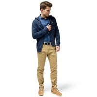 Sweter męski TIMBERLAND SWETER WASHED COTTON FULL ZIP HOODY a1mgc433 kolor granatowy