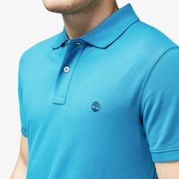 Koszulka polo męska TIMBERLAND POLO TFO MLLR SLIM POLO tb08757j4641 kolor niebieski