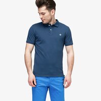 Koszulka polo męska TIMBERLAND POLO MERRYMEETING RV STRETCH PIQUE POLO SLIM tb0a1kc42881 kolor granatowy