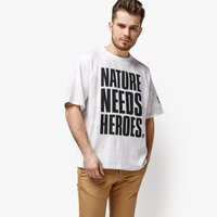 T-shirt, koszulka męska TIMBERLAND T-SHIRT SS ELLIS RIVER STATEMENT TEE tb0a1odis911 kolor biały
