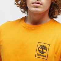T-shirt, koszulka męska TIMBERLAND T-SHIRT YC SS BACK CAMO TREE TEE tb0a2afv8041 kolor pomarańczowy