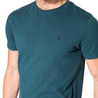 T-shirt, koszulka męska TIMBERLAND T-SHIRT DUNSTAN  TEE a1c5nc12 kolor zielony