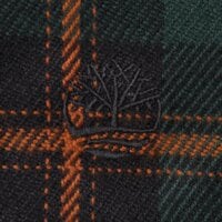 Koszula męska TIMBERLAND KOSZULA MIDWEIGHT FLANNEL CHECK SHIRT tb0a44xqg821 kolor zielony