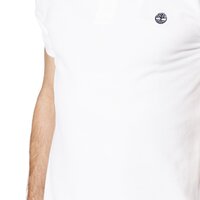Koszulka polo męska TIMBERLAND POLO SS MILLERS RIVER PIQUE SLIM POLO a1lil100 kolor biały