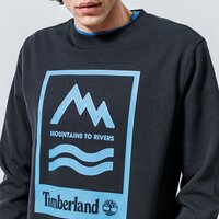 Bluza męska TIMBERLAND BLUZA LS MTR PRIN CREW SWEATSHIRT REG tb0a2fnj0011 kolor czarny