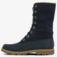 Dziecięce buty zimowe TIMBERLAND PREMIUM 6 INCH BOOT W/SHEARLING  tb01690a4841 kolor granatowy