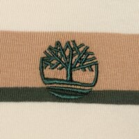 T-shirt, koszulka męska TIMBERLAND T-SHIRT STRIPE SS TEE tbc0yhddaib1 kolor beżowy