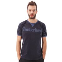T-shirt, koszulka męska TIMBERLAND T-SHIRT TBL RINGER  GRAPHIC TEE 4700j434 kolor granatowy
