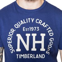 T-shirt, koszulka męska TIMBERLAND T-SHIRT MULTIGRAPHI TEE a1bin485 kolor granatowy