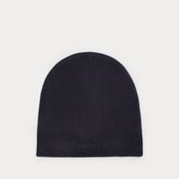 czapka zimowa męska TIMBERLAND CZAPKA ZIMOWA KNIT LOGO BEANIE tb0a1egx4511 kolor granatowy
