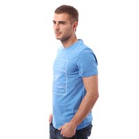 T-shirt, koszulka męska TIMBERLAND T-SHIRT SS SLUB  MULTI SHAPE TEE 5364j422 kolor niebieski